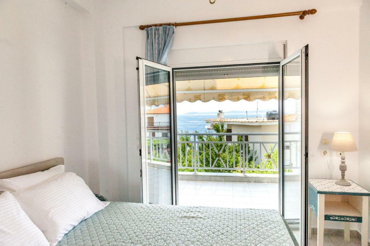 Casa Bianca Μεζονέτα Με Θέα Στη Θάλασσα Apartment Neos Marmaras Ngoại thất bức ảnh